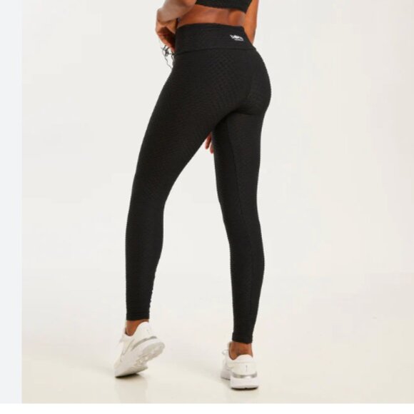 Booty by Brabants black high rises full length croco leggings - Picture 1 of 8